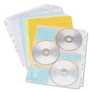   Pages For Three Ring Binder 10/Pack Fabric Lined Sleeves Electronics