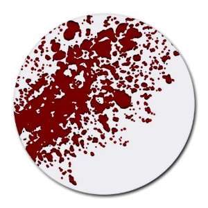  Blood Splatter Round Mousepad Mouse Pad Great Gift Idea 