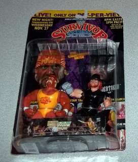   WWF Hasbro Custom 2 Pack Hulk Hogan vs Undertaker Survivor Series 1991