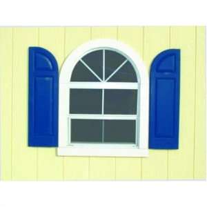  Large Round Top Window Shutters: Home & Kitchen