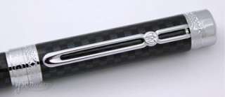 REGAL Ritz Series Rollerball Pen BLACK LACQUER / CHROME  