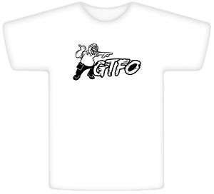 Baseball Umpire GTFO Funny T Shirt  