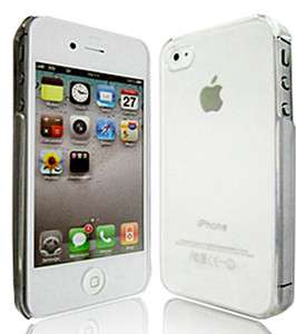 CLEAR ULTRA THIN HARD CASE FOR VERIZON IPHONE 4 4G 4S  