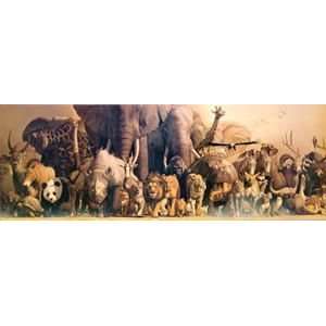  Deluxe Wild Animal Panorama Laminated 64375