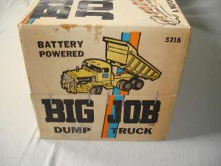 Marx Big Job Battery Operated Construction Dump Truck Box End Panel