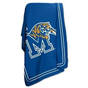  University of Memphis Tigers Fleece Blanket Throw 50x60 