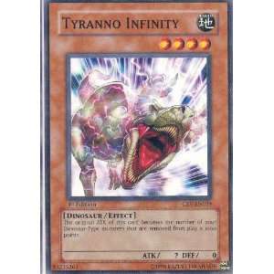  Yugioh Tyranno Infinity Common Card: Toys & Games