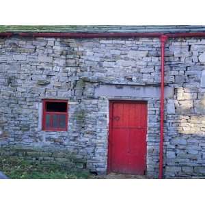 Farm Building at Hardraw, Wensleydale, Yorkshire Dales, England 