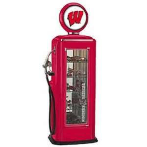  University of Wisconsin Badgers Gas Pump Display Case 