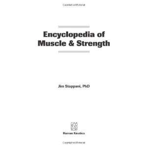    Encyclopedia of Muscle & Strength [Paperback] Jim Stoppani Books