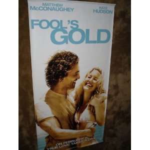  FOOLS GOLD Movie Theater Display Banner 