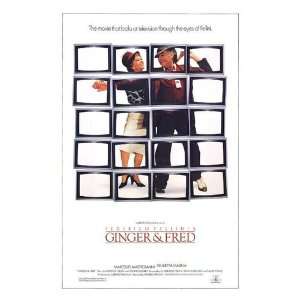  Ginger And Fred Original Movie Poster, 27 x 40 (1986 