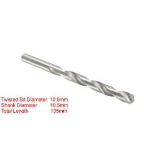  Amico 10.5mm Straight Shank Metal Twisted Drill Bit for 