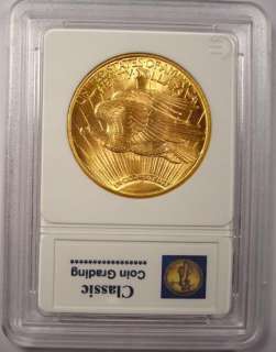 1913 Saint Gaudens Gold Double Eagle $20   GEM BU MS Coin!  