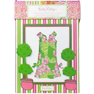  Lilly Pulitzer Dress Note Cards, Spring 2011 Patterns