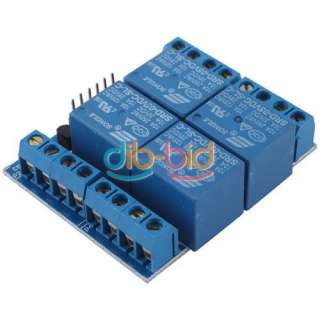   5V 4 Channel Relay Module Switch Board for Arduino PIC ARM AVR DSP PLC