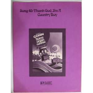   Country Boy (Sheet Music, Song 45) John Martin Sommers Books