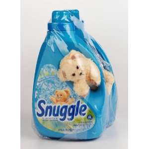  Liquid Fabric Softener, Blue Sparkle with Cuddle Up Scentvwith Plush 