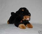 new rottweiler puppy dog soft stuffed animal plush toy 30cm