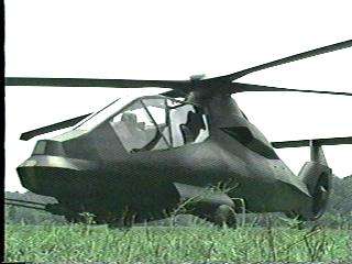 RARE US ARMY COMANCHE HELICOPTER VIDEO OOP  