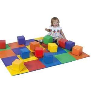  Cushy Cube Builders & Patchwork Crawly Mat Toys & Games