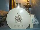 giant rare Lanvin Crescendo plastic perfume factice empty metal cap 