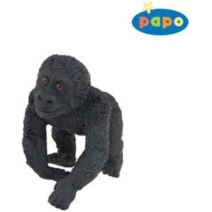  Papo 50109 Baby Gorilla Figure: Toys & Games