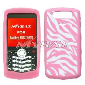   , 8120, 8130 Laser Zebra Skin (White/Pink) Skin Case 