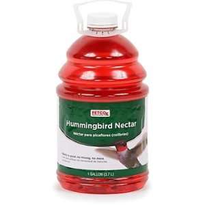  Backyard Sanctuary Hummingbird Nectar, 1 gallon, Color:Red 