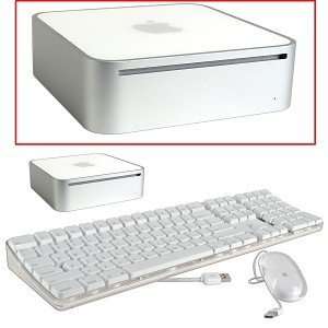  Apple Mac Mini G4 PowerPC G4 1.25GHz 256MB 40GB CDRW/DVD 