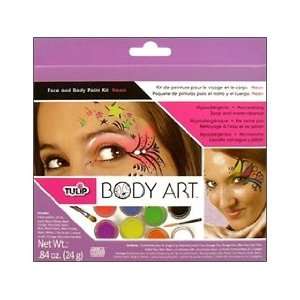  Tulip Body Art Kit Face & Body Paint Neon: Toys & Games