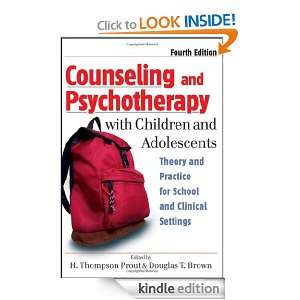Counseling and Psychotherapy with Children and Adolescents Theory and 