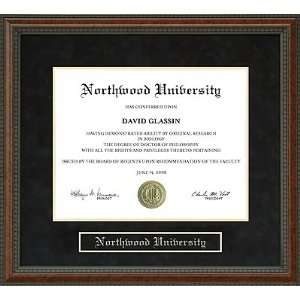  Northwood University Diploma Frame