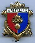 Insigne artillerie , Ecole dArtiller​ie ( DOM. )