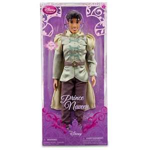 Disney Barbie Prince Naveen kiss the Frog Doll Ken New  