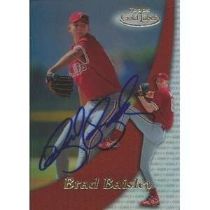  Brad Baisley Signed Phillies 2000 Topps Gold Label Card 