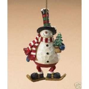  Boyds Bears Snow Skier w/ Mini Tree Ornament 257436: Home 