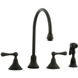   Handle Widespread Kitchen Faucet with Side Spray a: Home Improvement
