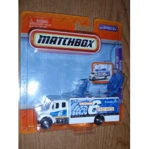   Blue Channel 6 News Freightliner M2 106 Satellite Truck: Toys & Games