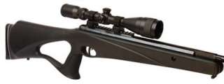 unique all weather stock design and fiber optic scope give this 