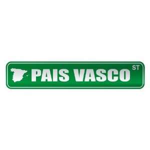   PAIS VASCO ST  STREET SIGN CITY SPAIN: Home Improvement
