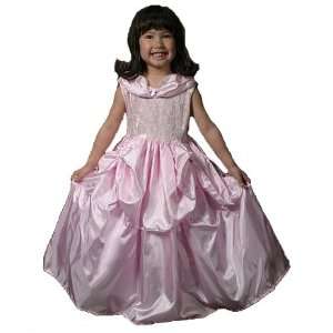  Pink Princess Ball Gown Dress Up Costume: Toys & Games