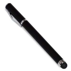  Stylus Touch Screen Pen and ball ink pen Black Cell 