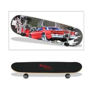 Hot Wheels 28 Skateboard   Blue:  Sports & Outdoors