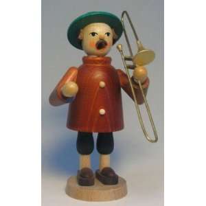  Trombone Player German Incense Smoker