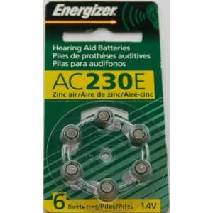  Energizer AC203E Hearing Aid Batteries: Health & Personal 