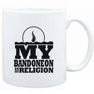  Mug White  my Bandoneon is my religion Instruments 