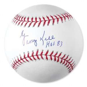  George Kell Autographed Baseball  Details HOF 83 