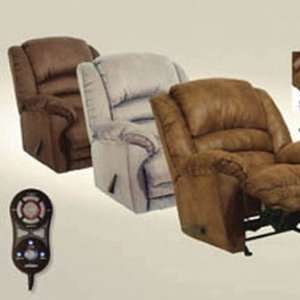   Catnapper Revolver Chaise Rocker Recliner in Hazelnut