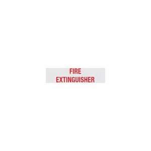 JL Industries FELHR Fire Extinguisher Die Cut Letters